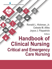 Titelbild: Handbook of Clinical Nursing: Critical and Emergency Care Nursing 1st edition 9780826131096