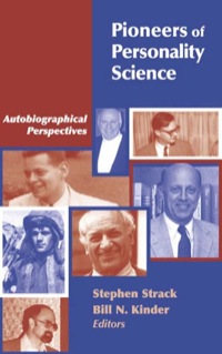 Imagen de portada: Pioneers of Personality Science 1st edition 9780826132055