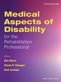 Imagen de portada: Medical Aspects of Disability for the Rehabilitation Professionals 5th edition 9780826132277