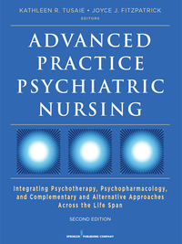 Imagen de portada: Advanced Practice Psychiatric Nursing 2nd edition 9780826132536
