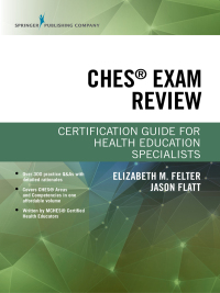 Imagen de portada: CHES® Exam Review 1st edition 9780826133755