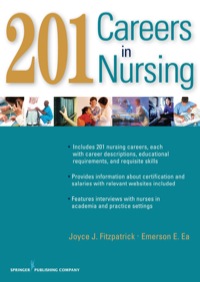 صورة الغلاف: 201 Careers in Nursing 1st edition 9780826133823