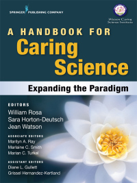 Imagen de portada: A Handbook for Caring Science 1st edition 9780826133885