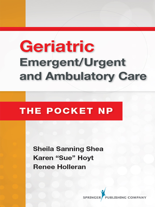 Cover image: Geriatric Emergent/Urgent and Ambulatory Care 1st edition 9780826134158