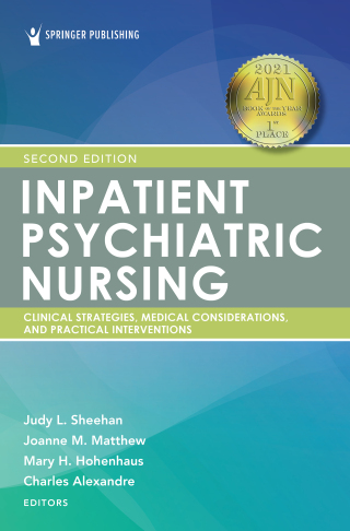 Imagen de portada: Inpatient Psychiatric Nursing 2nd edition 9780826135438