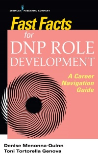 Imagen de portada: Fast Facts for DNP Role Development 1st edition 9780826136848