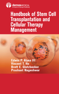 Cover image: Handbook of Stem Cell Transplantation and Cellular Therapy Management 1st edition 9780826139931