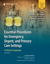 Titelbild: Essential Procedures for Emergency  Urgent  and Primary Care Settings 3rd edition 9780826141040
