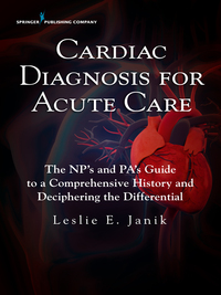 Cover image: Cardiac Diagnosis for Acute Care 1st edition 9780826141262