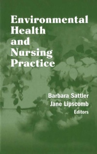 表紙画像: Environmental Health and Nursing Practice 1st edition 9780826142825