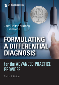 Imagen de portada: Formulating a Differential Diagnosis for the Advanced Practice Provider 3rd edition 9780826144669