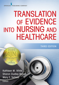 Omslagafbeelding: Translation of Evidence Into Nursing and Healthcare 3rd edition 9780826147363