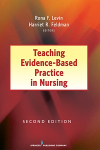صورة الغلاف: Teaching Evidence-Based Practice in Nursing 2nd edition 9780826148124