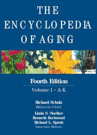 Titelbild: The Encyclopedia of Aging 4th edition 9780826148438