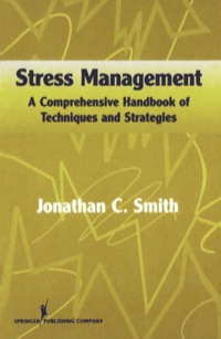 表紙画像: Stress Management 1st edition 9780826149473