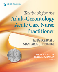 Cover image: Textbook for the Adult-Gerontology Acute Care Nurse Practitioner 1st edition 9780826152329
