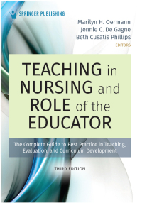 Cover image: Teaching in Nursing and Role of the Educator 3rd edition 9780826152626