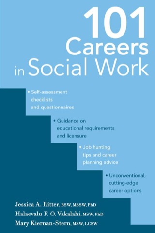 Cover image: 101 Careers in Social Work 1st edition 9780826154057