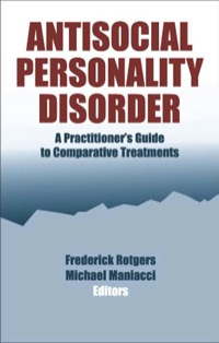 Cover image: Antisocial Personality Disorder 1st edition 9780826155542