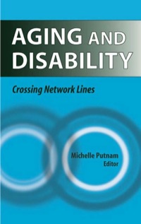 Cover image: Aging and Disability 1st edition 9780826155658