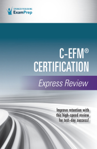 Omslagafbeelding: C-EFM® Certification Express Review 1st edition 9780826158772