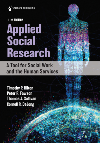 Cover image: Applied Social Research 11th edition 9780826163554