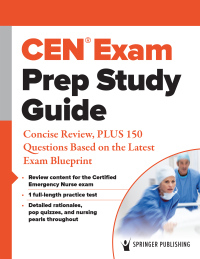 Imagen de portada: CEN® Exam Prep Study Guide 1st edition 9780826164018