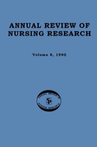 صورة الغلاف: Annual Review of Nursing Research, Volume 8, 1990 1st edition 9780826143570