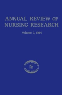Imagen de portada: Annual Review of Nursing Research, Volume 2, 1984 1st edition 9780826143518