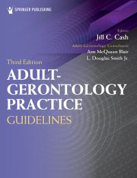 Cover image: Adult-Gerontology Practice Guidelines 3rd edition 9780826173553