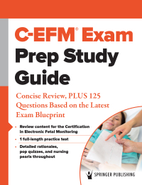 Cover image: C-EFM® Exam Prep Study Guide 1st edition 9780826165756