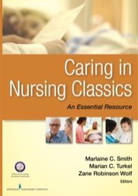 صورة الغلاف: Caring in Nursing Classics 1st edition 9780826171115