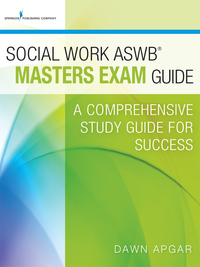Cover image: Social Work ASWB Masters Exam Guide 1st edition 9780826172037