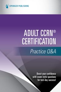 صورة الغلاف: Adult CCRN® Certification Practice Q&A 9780826173911