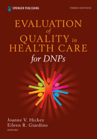 Cover image: Evaluation of Quality in Health Care for DNPs 3rd edition 9780826175229