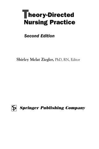 表紙画像: Theory-Directed Nursing Practice 2nd edition 9780826176325