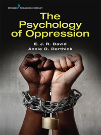 Cover image: The Psychology of Oppression 1st edition 9780826178169