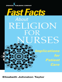 Imagen de portada: Fast Facts About Religion for Nurses 1st edition 9780826178268