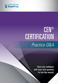 Cover image: CEN® Certification Practice Q&A 1st edition 9780826178985