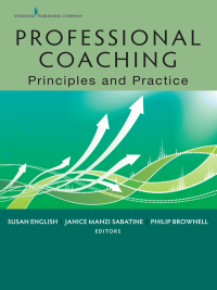 Cover image: Professional Coaching 1st edition 9780826180087