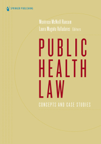 صورة الغلاف: Public Health Law 1st edition 9780826182036