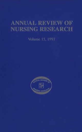 Cover image: Annual Review of Nursing Research, Volume 15, 1997 1st edition 9780826182340
