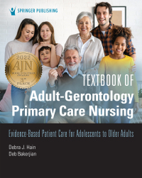 Omslagafbeelding: Textbook of Adult-Gerontology Primary Care Nursing 1st edition 9780826184139