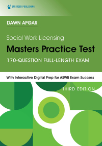 صورة الغلاف: Social Work Licensing Masters Practice Test, Third Edition 3rd edition 9780826185730