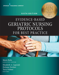 Omslagafbeelding: Evidence-Based Geriatric Nursing Protocols for Best Practice 6th edition 9780826188144
