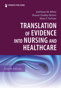 Omslagafbeelding: Translation of Evidence into Nursing and Healthcare 4th edition 9780826191151