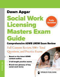 Omslagafbeelding: Social Work Licensing Masters Exam Guide 4th edition 9780826192790