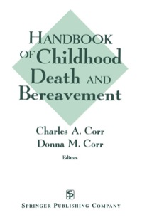 Imagen de portada: Handbook of Childhood Death and Bereavement 1st edition 9780826193216