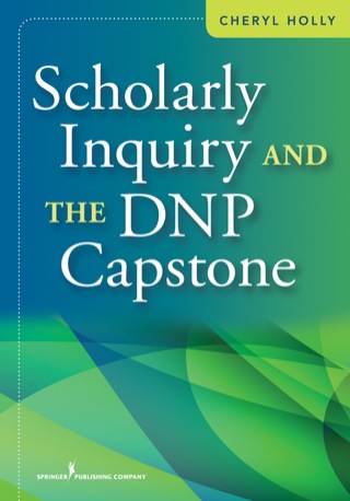 Cover image: Scholarly Inquiry and the DNP Capstone 1st edition 9780826193872