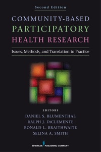 Omslagafbeelding: Community-Based Participatory Health Research 2nd edition 9780826193964